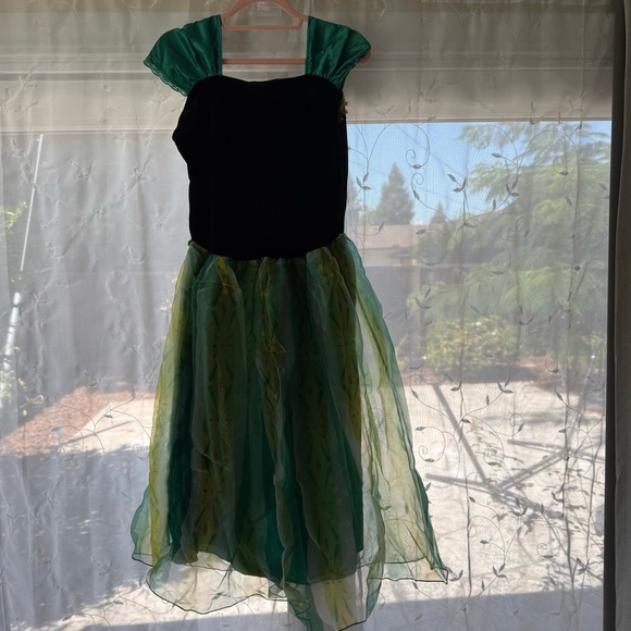 Frozen Princess Anna coronation dress costume + wig - Picture 5 of 11